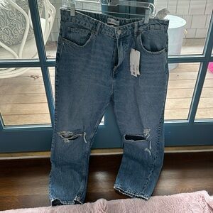 Zara High Rise Ankle Length Jeans